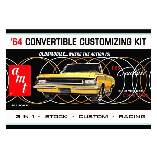 AMT 1/25 MODEL KIT 1964 OLDS CUTLASS F-85 CONVERTIBLE