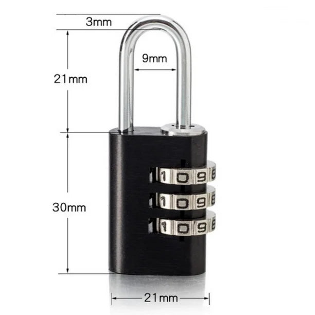 Opel Aluminium Combination Padlock