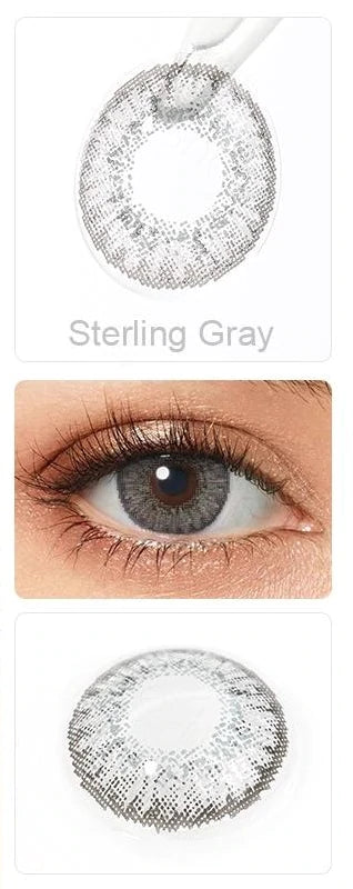 3 TONE/STERLING GRAY CONTACT LENSES