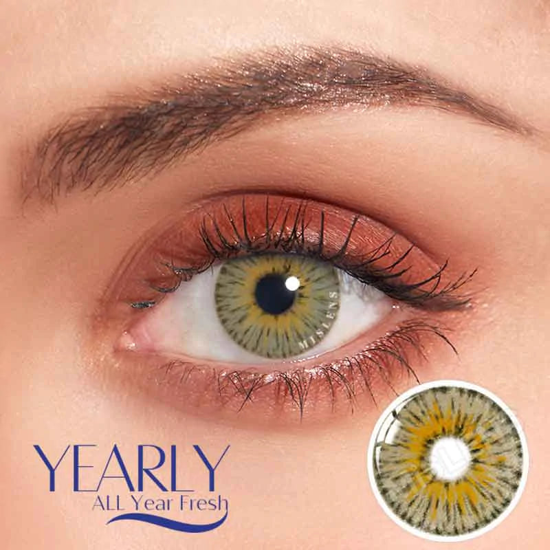 MISLENS/NEW YORK GOGH BROWN SOFT CONTACT LENSES